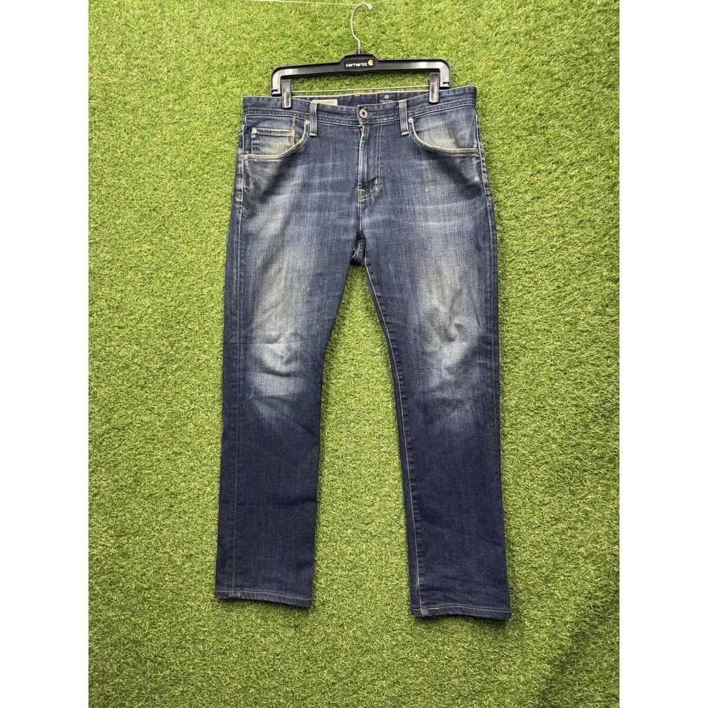 Adriano Goldschmied Jeans The Graduate Mens 34 Dark Wash Tailored Straight Leg